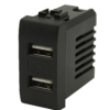 Modulo Tomacorriente USB Sencilla Paquete x 5 Unidades