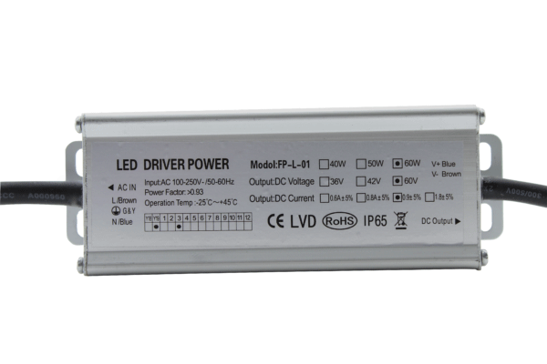 Driver para Luminaria Calle Led 60w