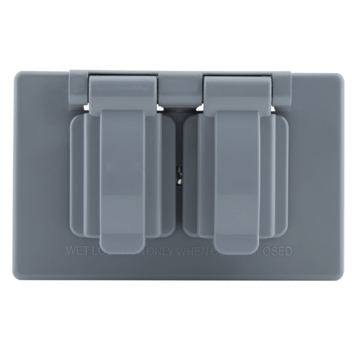 PBC-F06-e1674765608795.png Tapa Plástica Doble Intemperie Gris