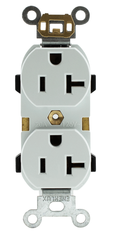 U23W-2.png Tomacorriente Doble Incrustar Blanca 20A